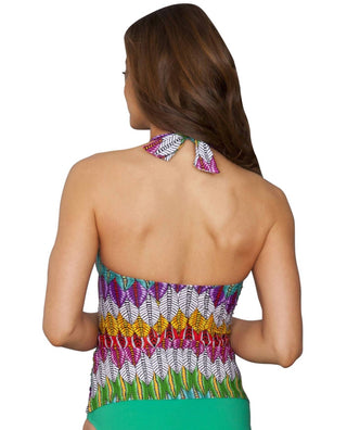 Profile By Gottex - Mexicana Halter Tankini Top
