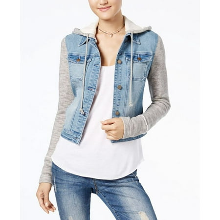 American Rag Terry Denim Jacket - Blue