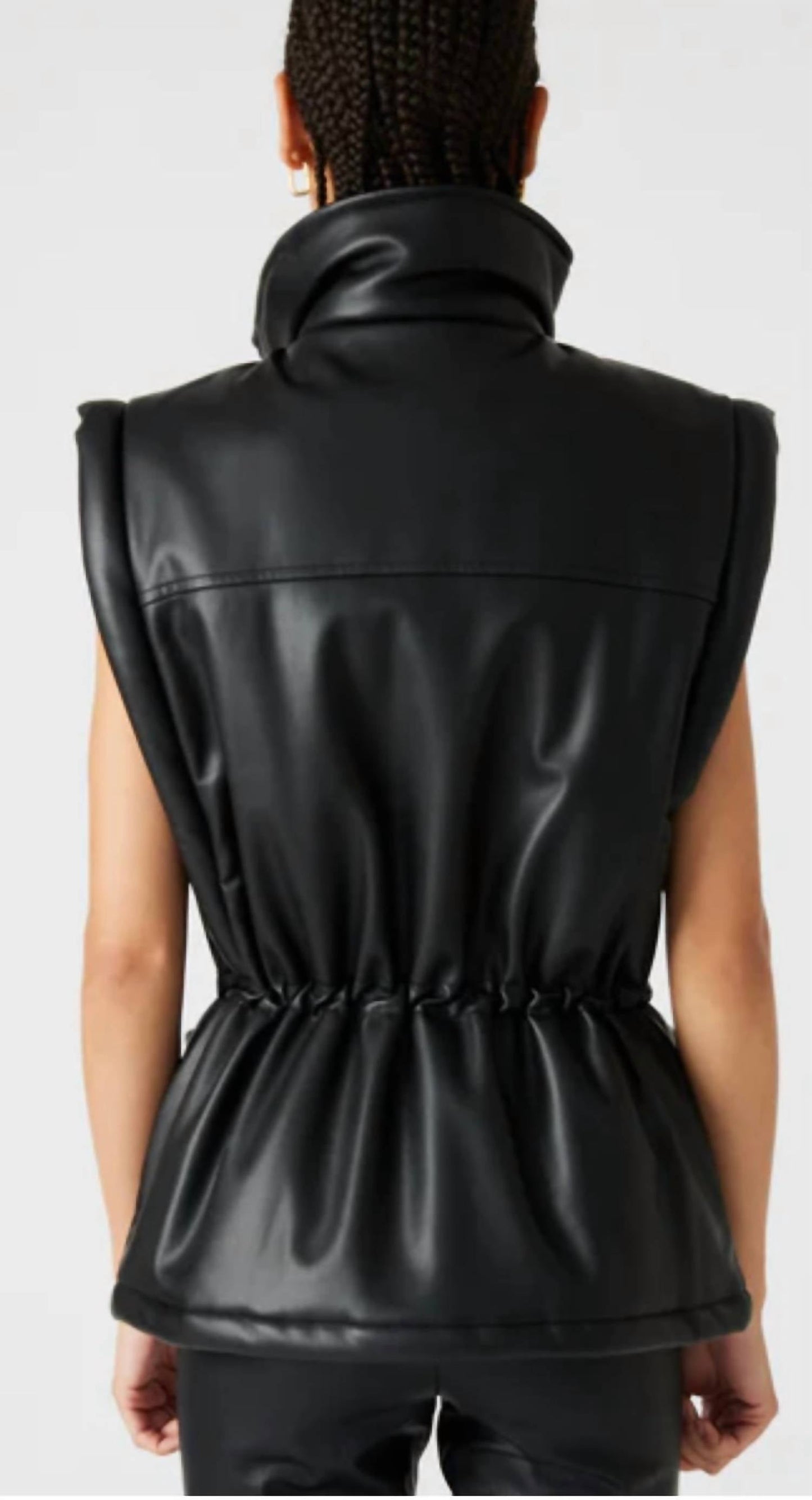 Steve Madden - Celestina Faux Leather Vest