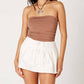 Cotton Candy - Ruched Tube Top