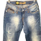 Cipo & Baxx - Women's Durable Vintage Denim Jeans