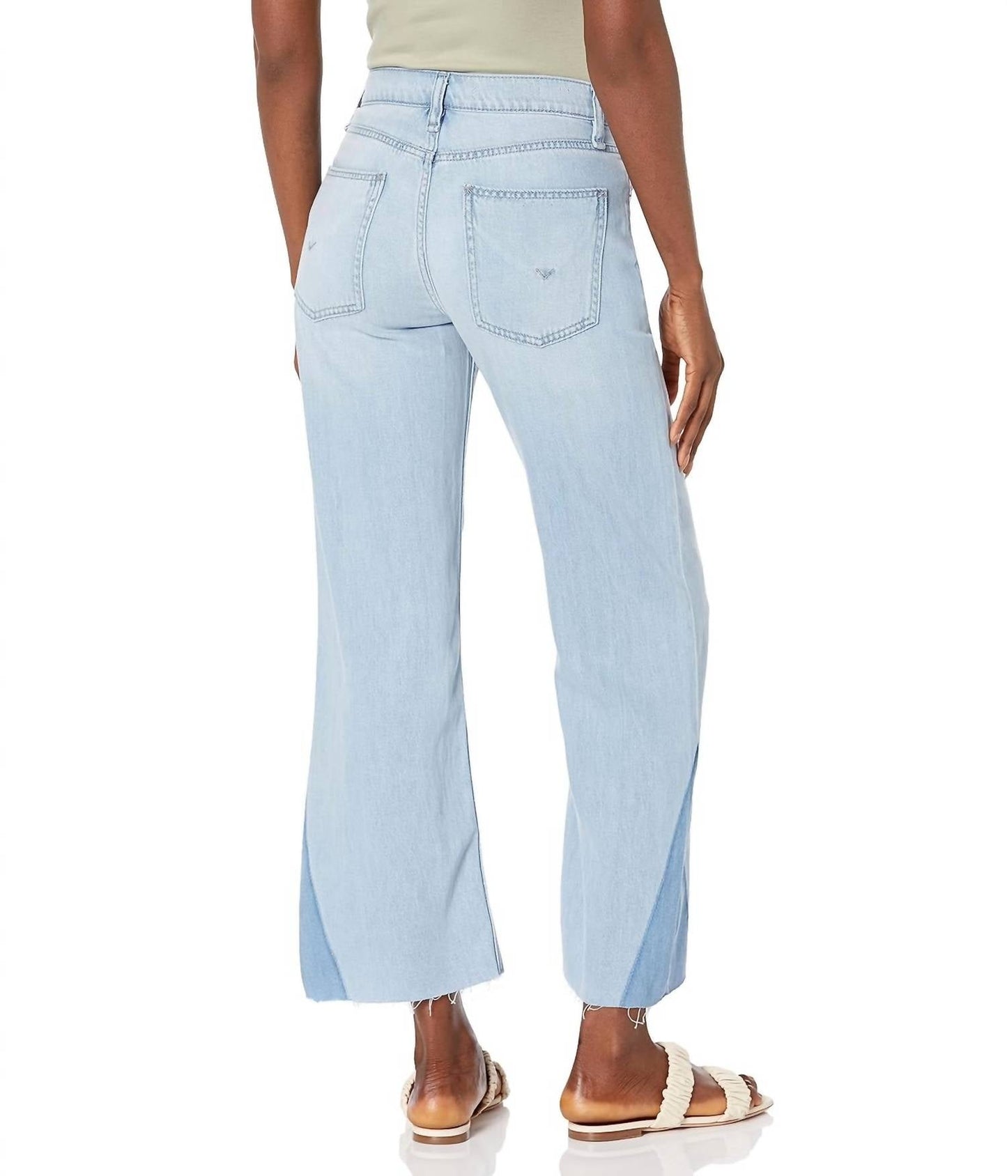 Hudson - Rosie High Rise Wide Leg Crop Jean
