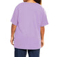 On The Plus Side - Side Cotton Short Sleeve Tee - Plus