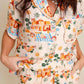 Line And Dot - Payton Button Up Top