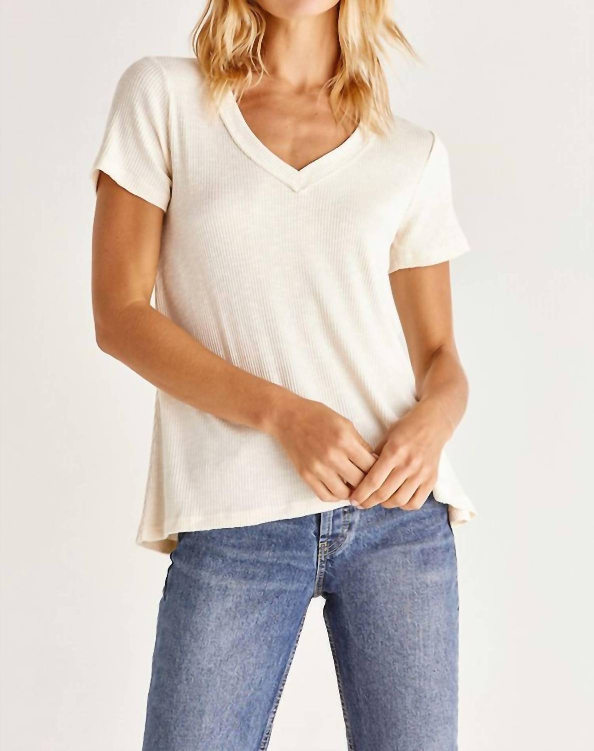 Z Supply - Dana Rib Hacci Top