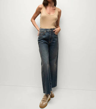 Veronica Beard - Taylor Cropped Wide-leg Jean