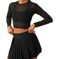 Beyond Yoga - Mesh Longsleeve Crop Top