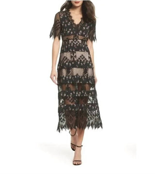 Foxiedox - Sweetwater Floral Stripe Midi Dress