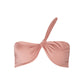 Soah - Women's Heather Crossed Strapless Top