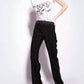 Pinko - Pepita Trouser With Studded Waistband