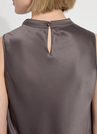 Lysse - Justine Draped Mock Neck Top