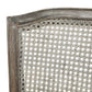 Triomphe Rattan Wicker High Back Armless Counter Bar Stool