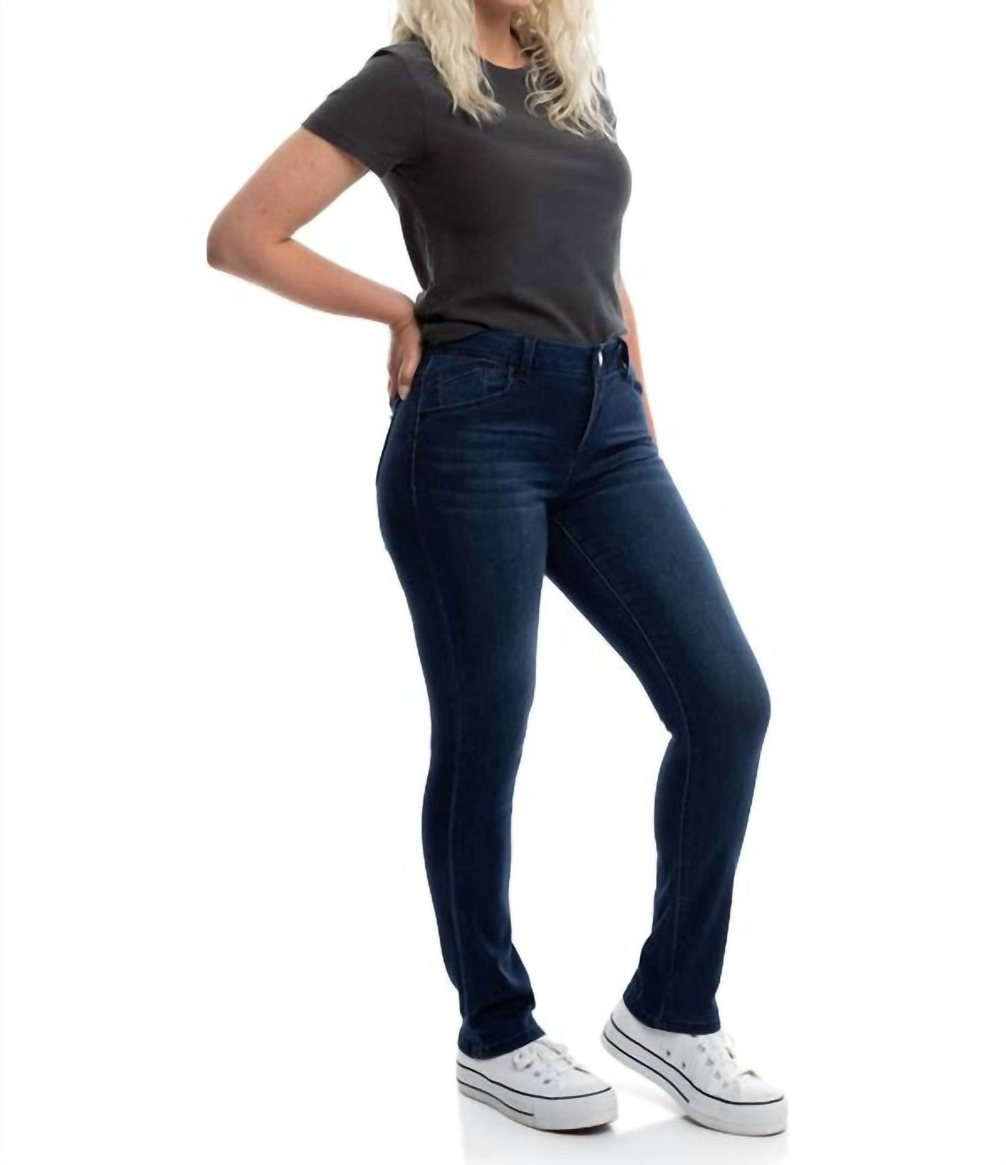 1822 Denim - Better Butter Mid Rise Slim Straight Jean