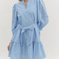 Entro - Scallop Trim Mini Dress
