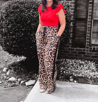 Ee:Some - Graced With Ruffles Sleeveless Top