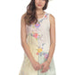 Paparazzi - Patchwork Embroidered Tunic with Slit Sides