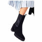 Homers - Crosta Negro Boots