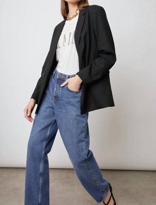 Rails - Twill Double-breasted Jacket Blazer