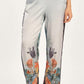Caballero - Max Floral Bottom Straight Leg Pant