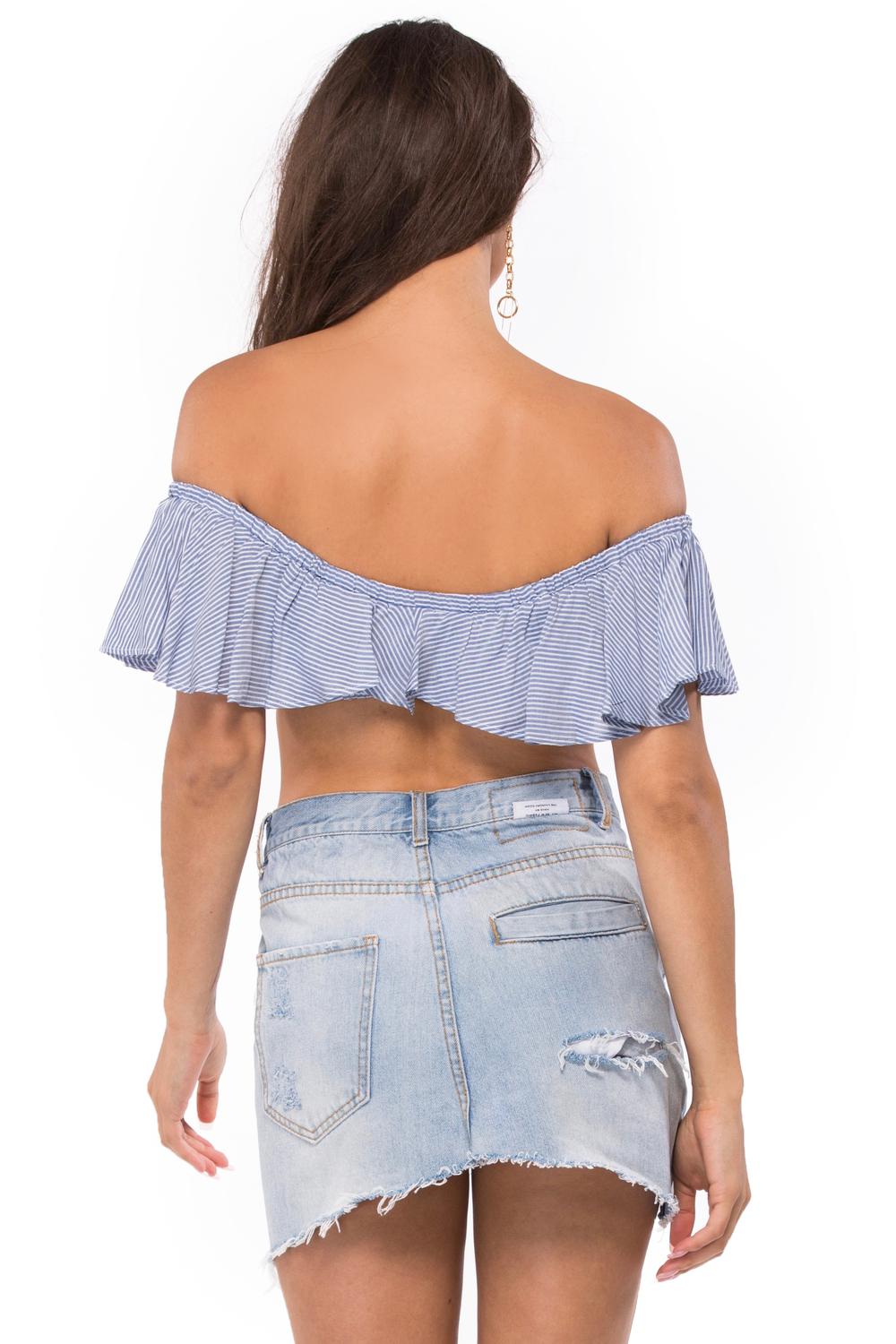 Blue Life - Melanie Off The Shoulder Lace Top