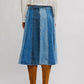 Free People - Sunbeam Denim Midi Skirt