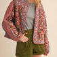 &Merci - Women's Print Quilted Jacket