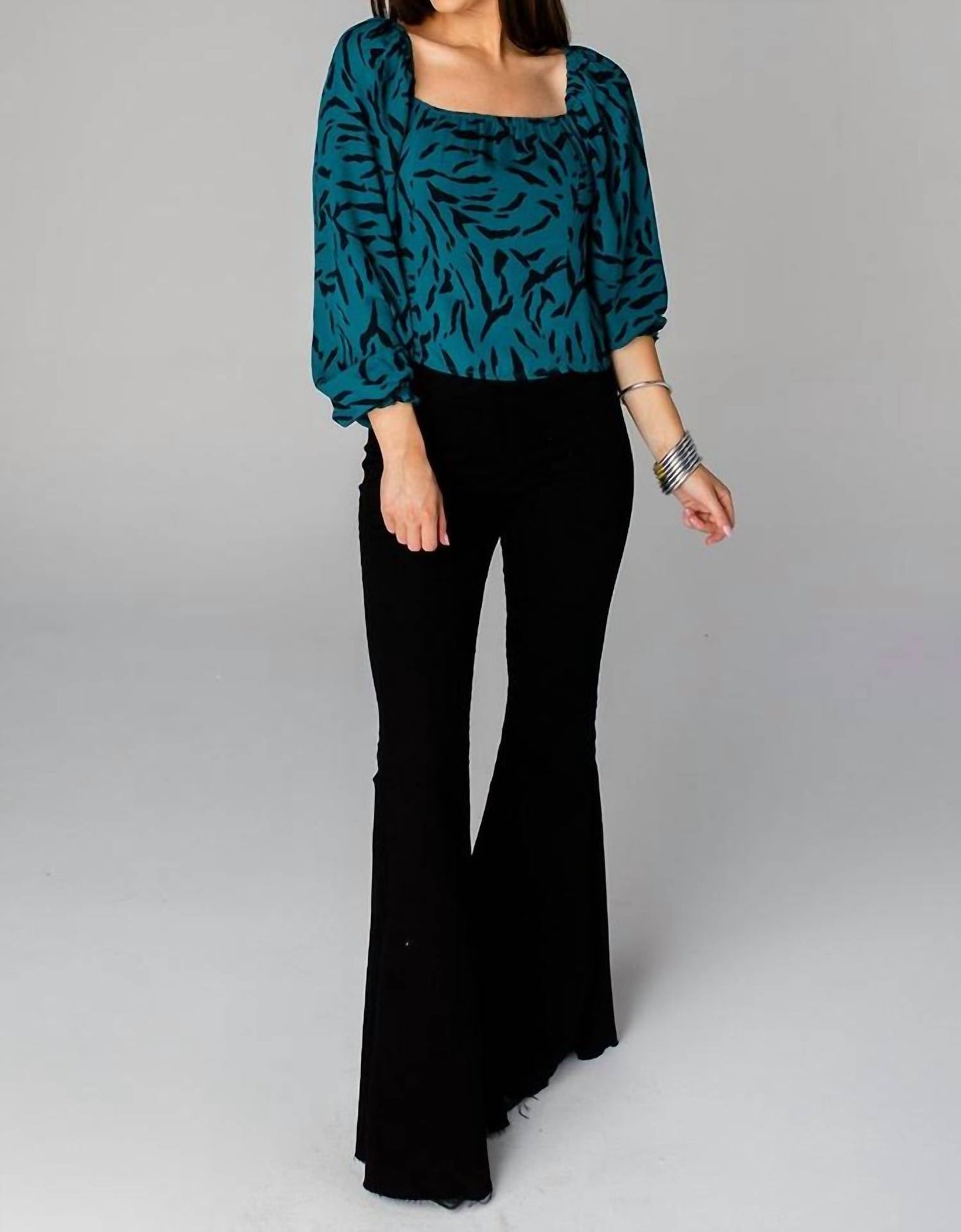 Buddylove - Bailey Smocked Back Top