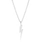 Eklexic - Women's Katie Lightning Bolt Charm Necklace
