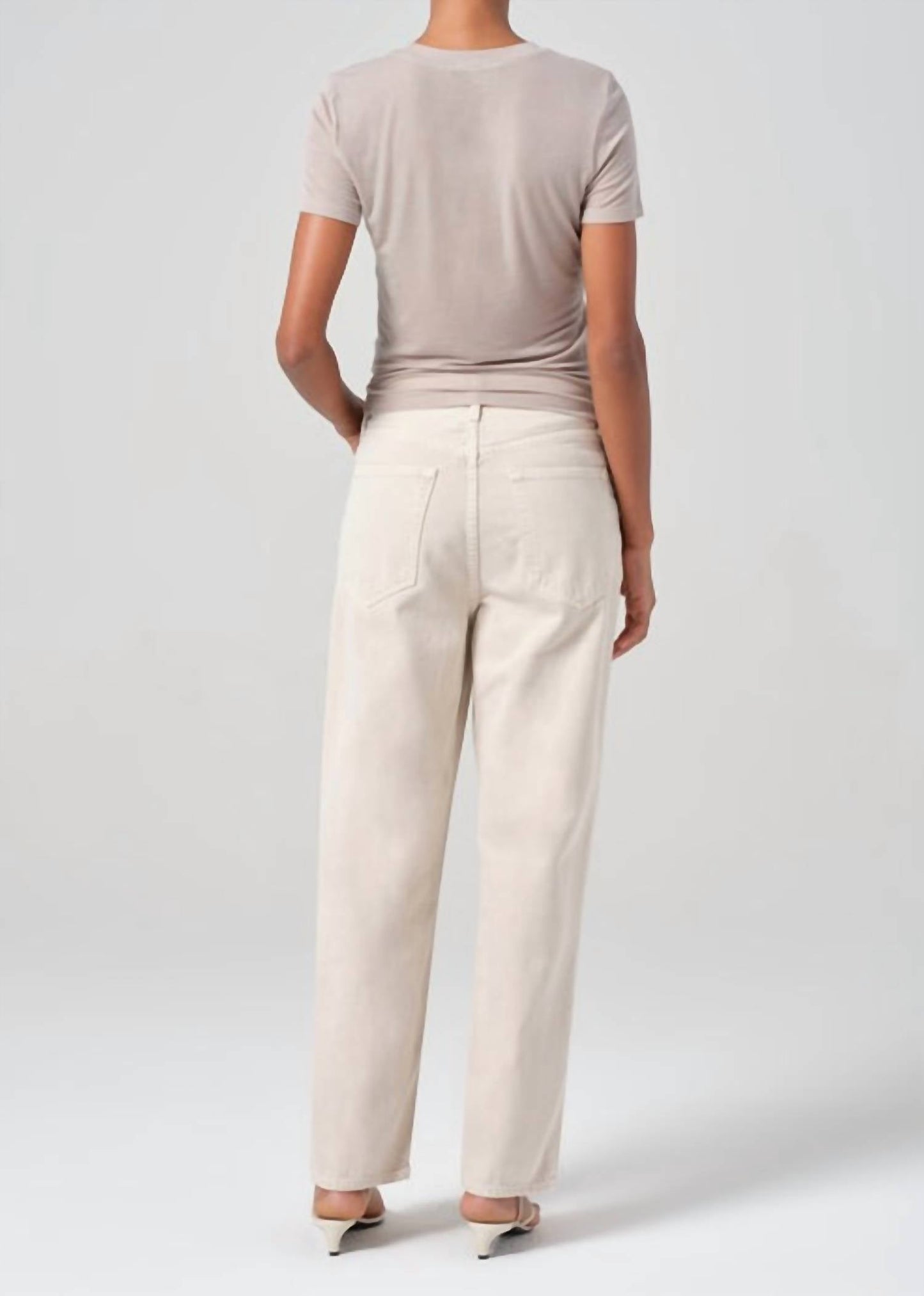 Agolde - V-waist Baggy Straight Jeans