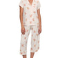 Eberjey - Gisele Short Sleeve Crop Pj Set