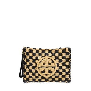 Tory Burch - Ella Crochet Checkered Clutch Bag