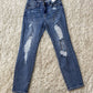 Judy Blue - Women's Large Holes Destroyed Relax Fit Jeans
