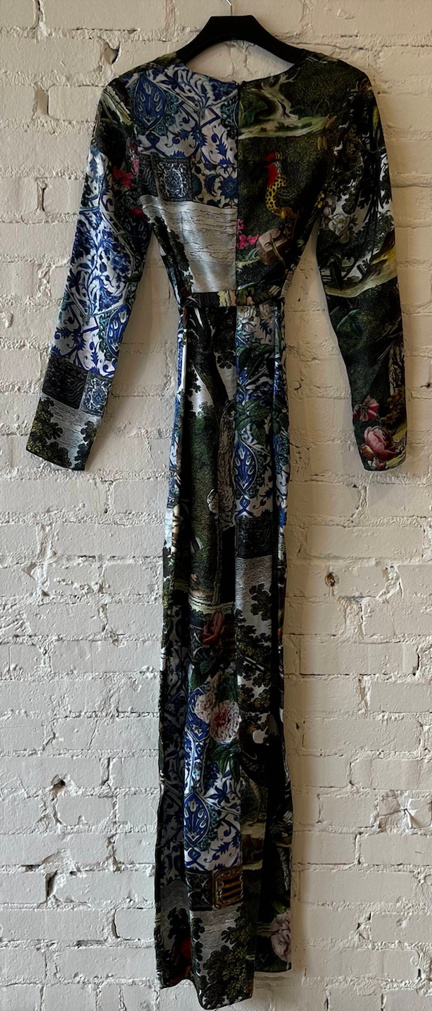 Libertine - Women's Ottoman And Pirate Bird Full Length Dress