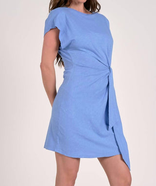Elan - Short Sleeve Side Tie Dress