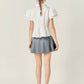 English Factory - Lilly Peplum Top