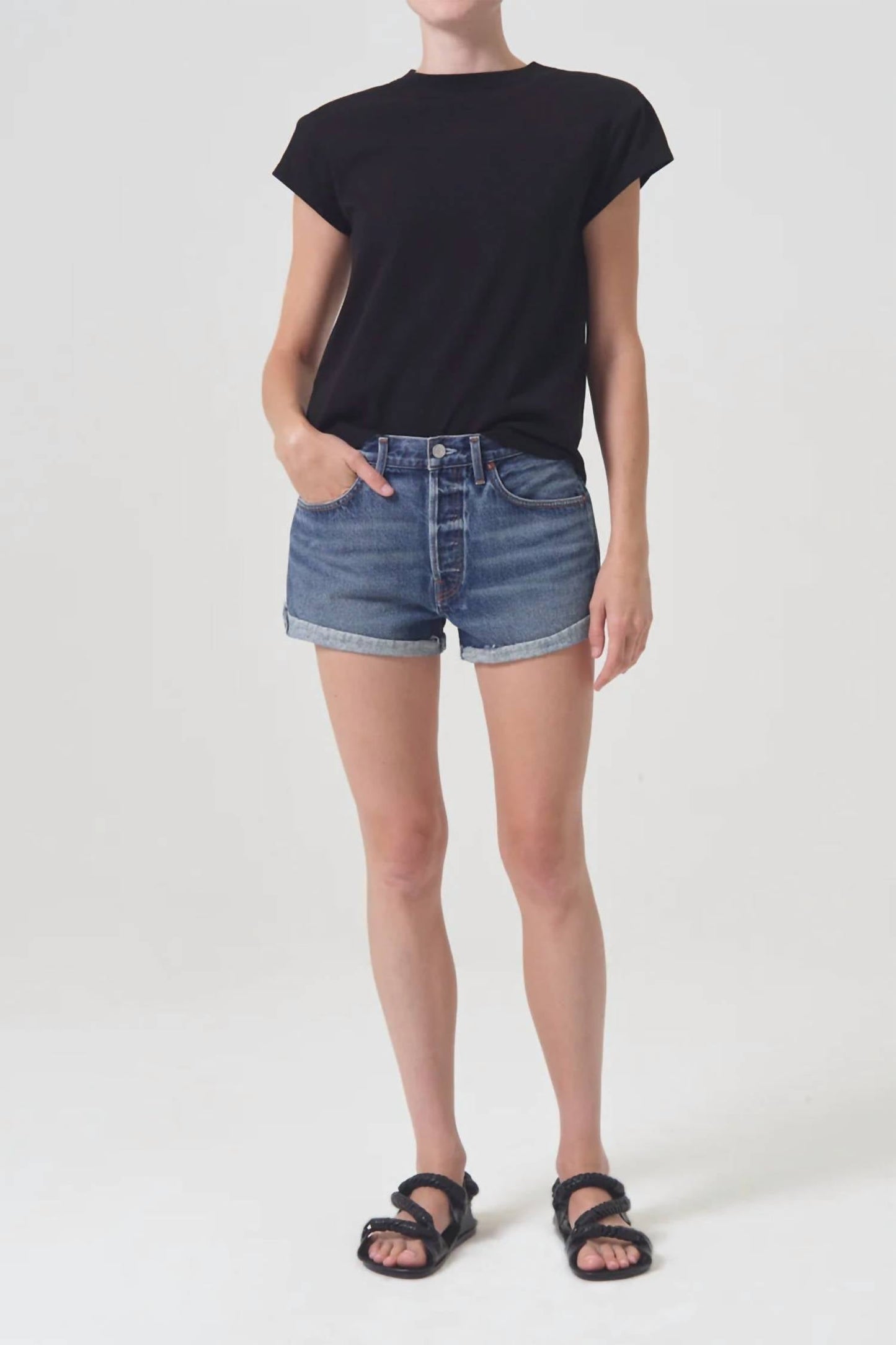 Agolde - Parker Vintage Rolled Short