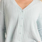 Z Supply - MARA LONG SLEEVE CARDIGAN TOP