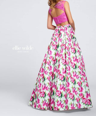 Ellie Wilde - Women's Two Piece Mikado Set Dress