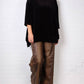 Alembika - Velour Funnel Neck Tunic