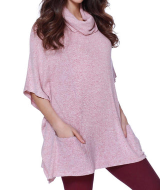 French Kyss - Harper Kashmira Cowl Neck Poncho