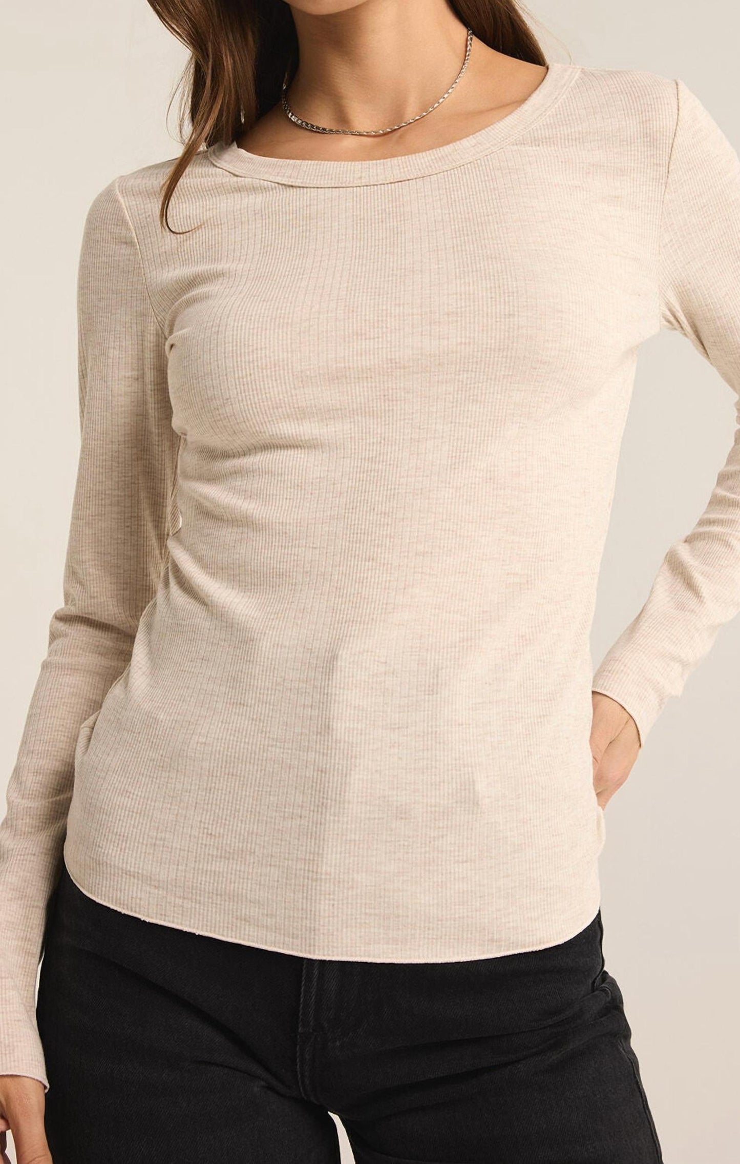 Z Supply - Heather Rib Top