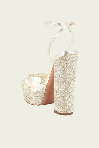 Aquazzura - Women's La Nuit Plateau Sandal