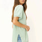 Project Social T - Knockout V Neck Tee By Project Social T Endless Sky