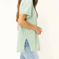 Project Social T - Knockout V Neck Tee By Project Social T Endless Sky