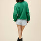 Daydreamer - Nirvana Lilies Bf Crew Sweater