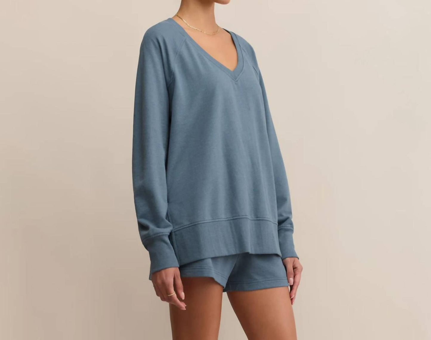 Z Supply - Modern V-neck Weekender Sweatshirt
