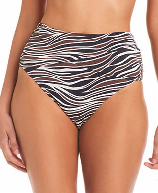 Bleu Rod Beattie - Women's Animal Instinct High Waist Sarong Bottom