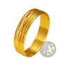 18k Gold Plated Minimalist Stackable Bangle Set