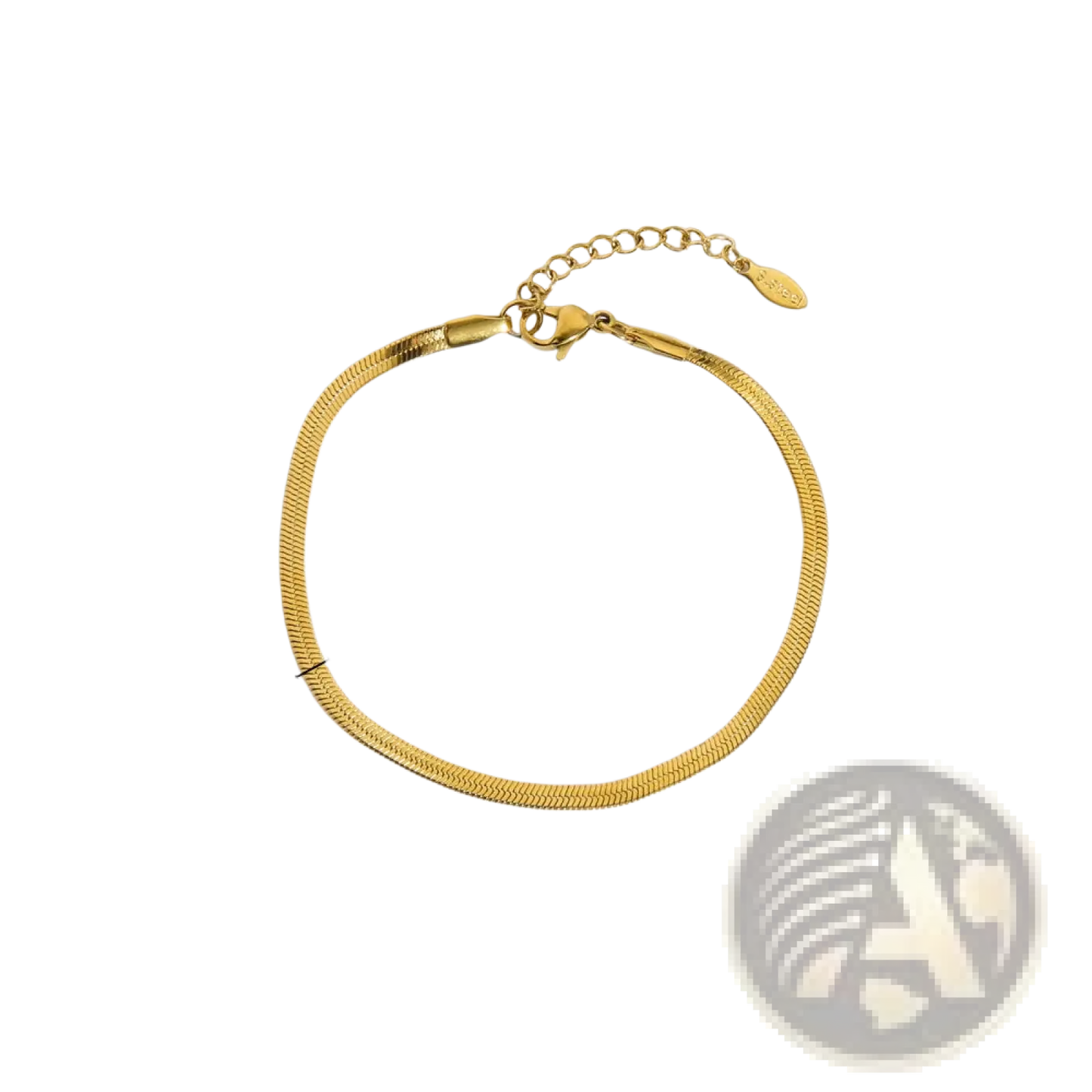 18k Gold Pvd Plated Stainless Steel Chain Link Bracelet