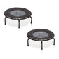 JumpSport 250 Fitness Rebounder Mini Trampoline In Home Cardio Fitness (2 Pack)